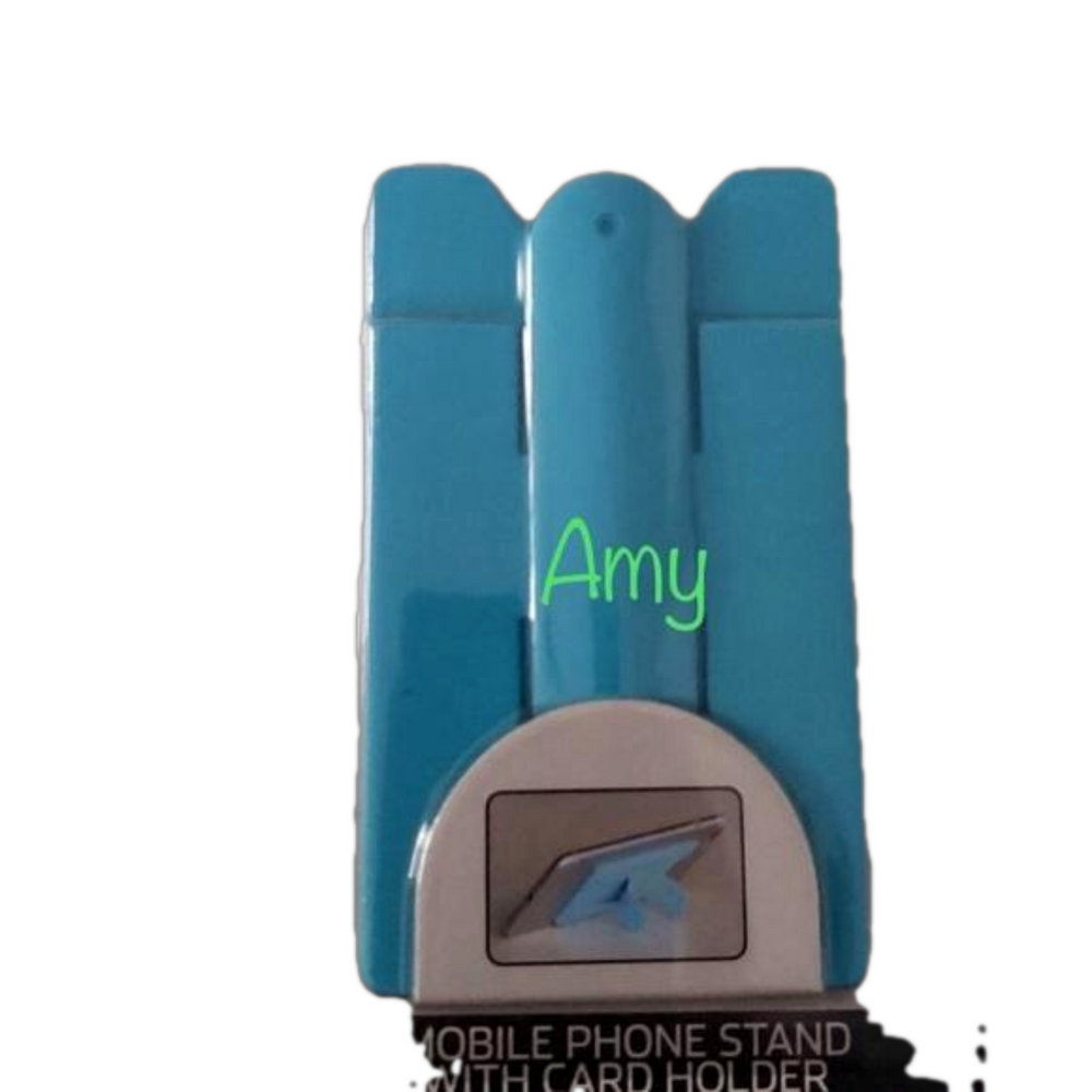 ONN cell phone blue, NWT, great adhesive pocket on phone or other desired items.